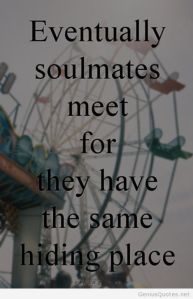 My soulmate is a carnie? Great. 