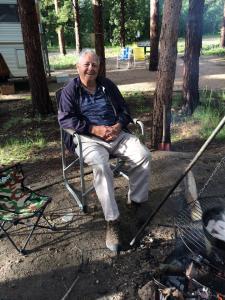 Pappap was so excited about the sunshine on Day 2, he tossed rocks on our tent at 6:30 and yelled for us to wake up. 