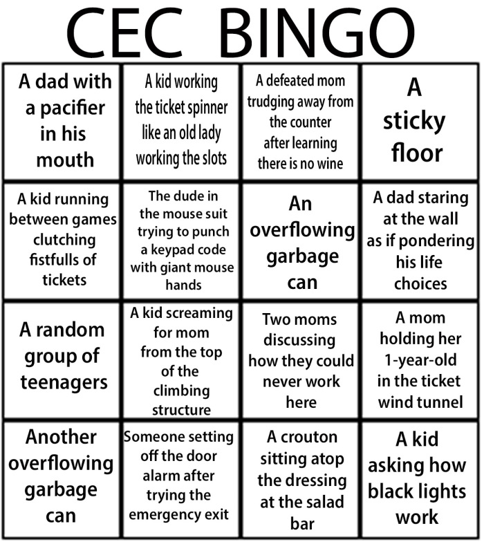CEC bingo